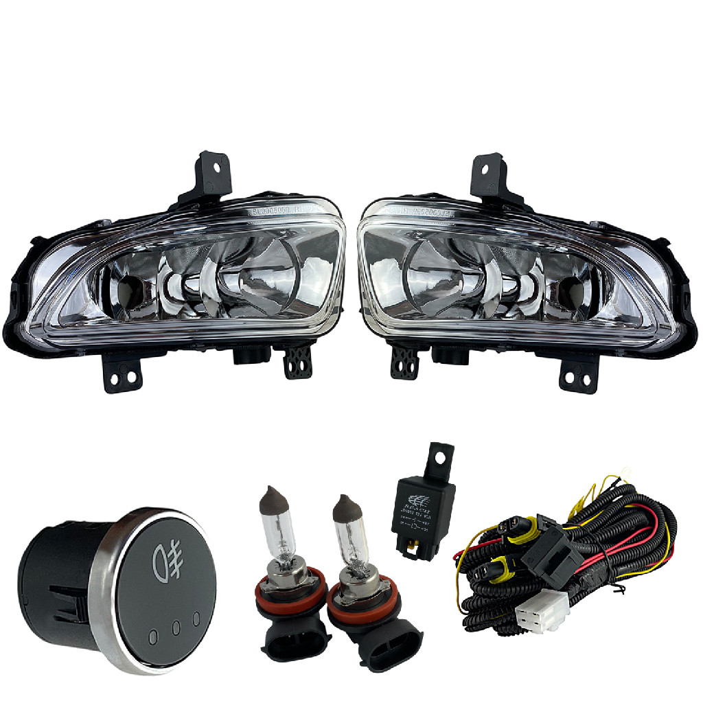 Kit Farol Auxiliar Milha Fiat Strada 20/25 C/botão Touch H8