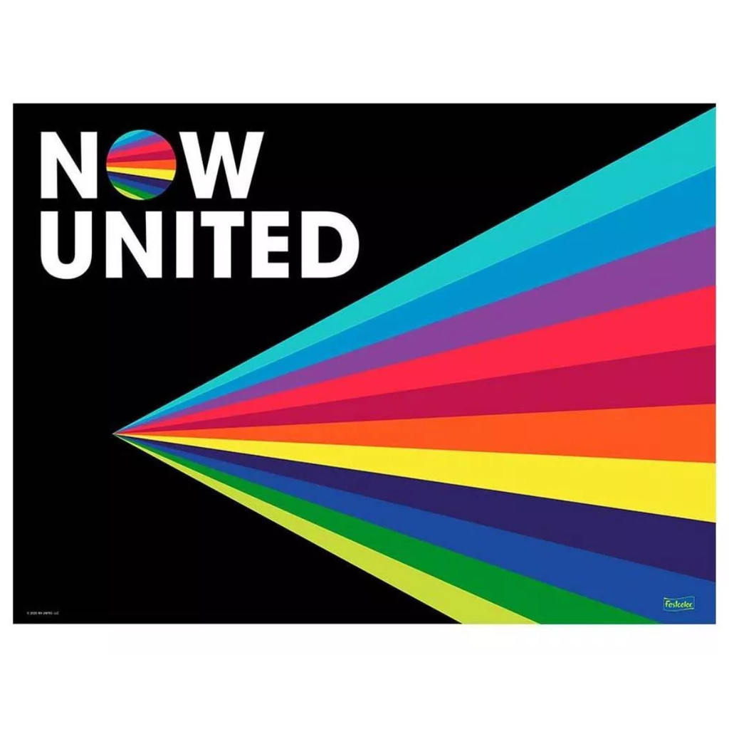 Painel TNT 1,40x1,03m Festa Decoração Tema Now United Festcolor