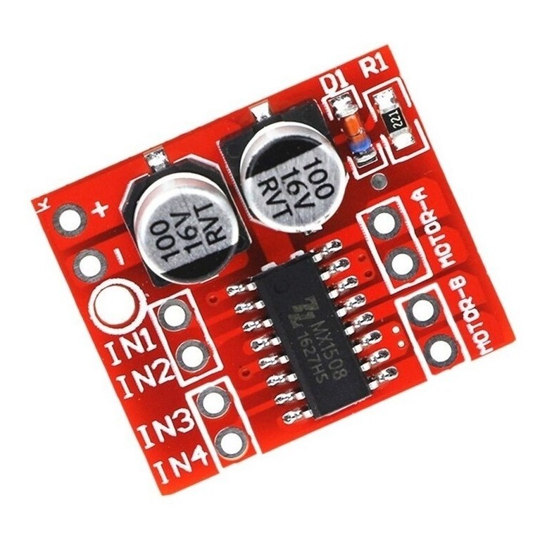 Módulo Driver Ponte H L298N Mini 2 Canais 5V-35V para Arduino Motor DC e Stepper