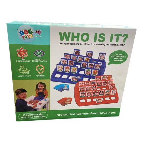 Jogo Tabuleiro Interativo Quem Sou Eu Diversao Em Familia Festa Entretenimento