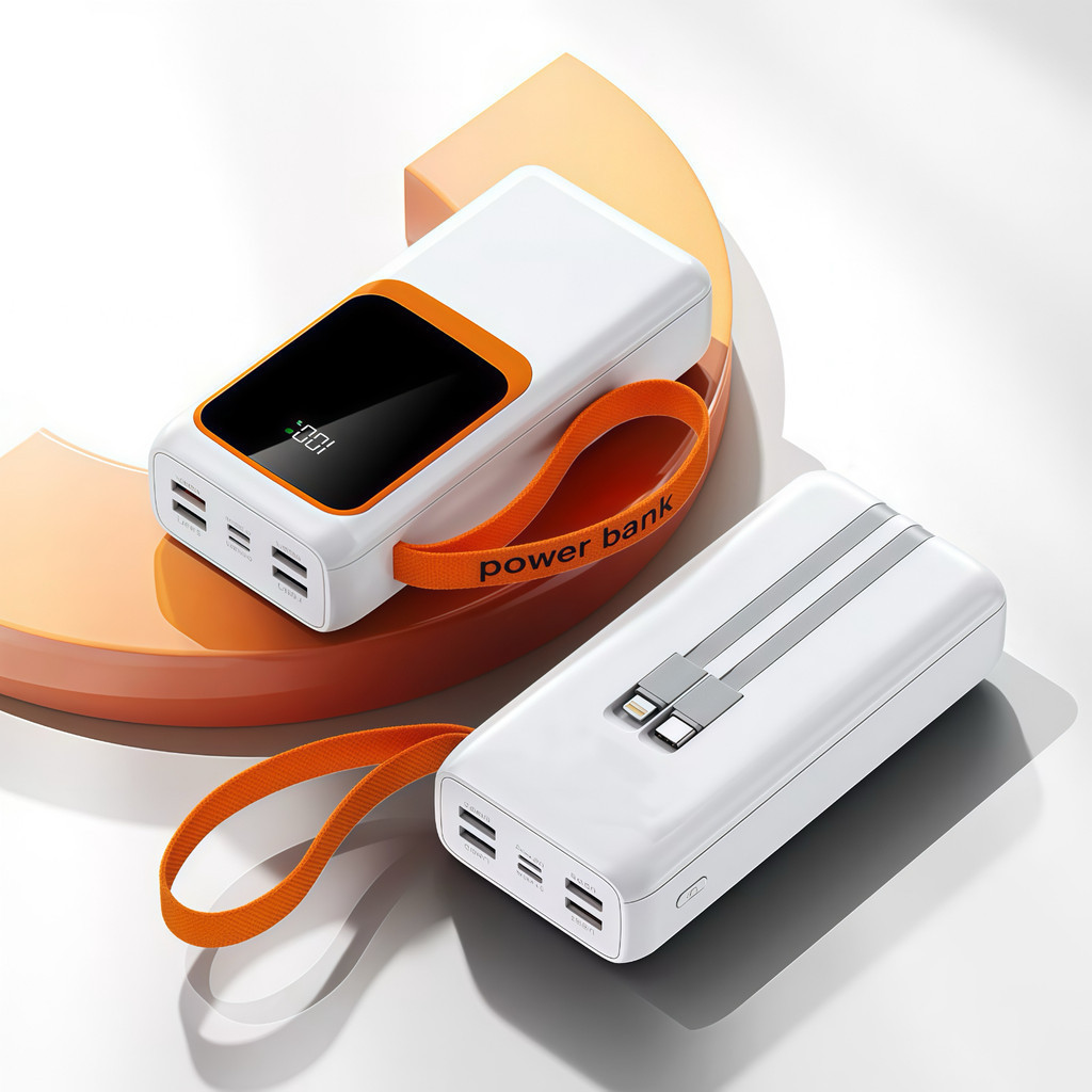 Carregador Portátil Power Bank Grande 50000mah Turbo 22.5W PD Rápido  anjgg