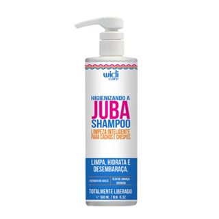 Shampoo Widi Care Higienizando a Juba Limpeza Inteligente para Cachos e Crespos 500ml em Oferta na Shopee