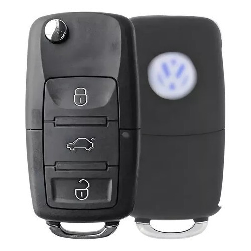 Capa de Chave 3 Botões Gol G5 Fox Polo 2009 2010 2011 2012 2013 – Substituição Perfeita
