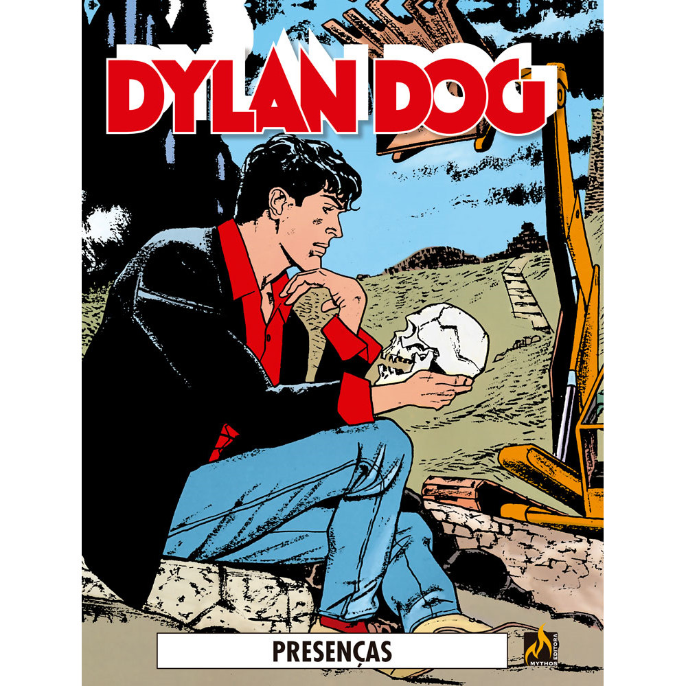 Capa do livro Comics - Dylan Dog - Volume 47 - por Claudio Chiaverotti - Mythos Editora