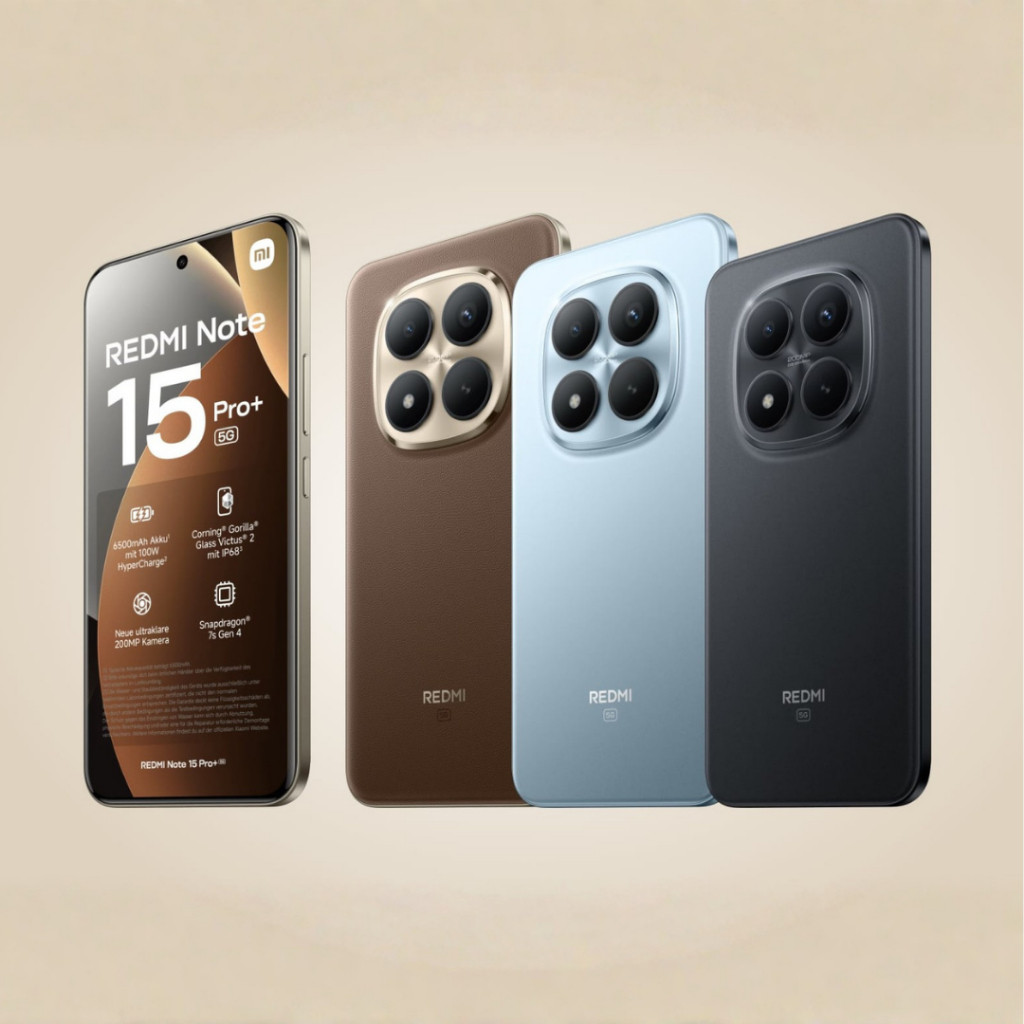 Xiaomi Redmi Note 15 Pro+ 5G 12GB 512GB AMOLED 1.5K 120Hz Câmera 200MP Snapdrago