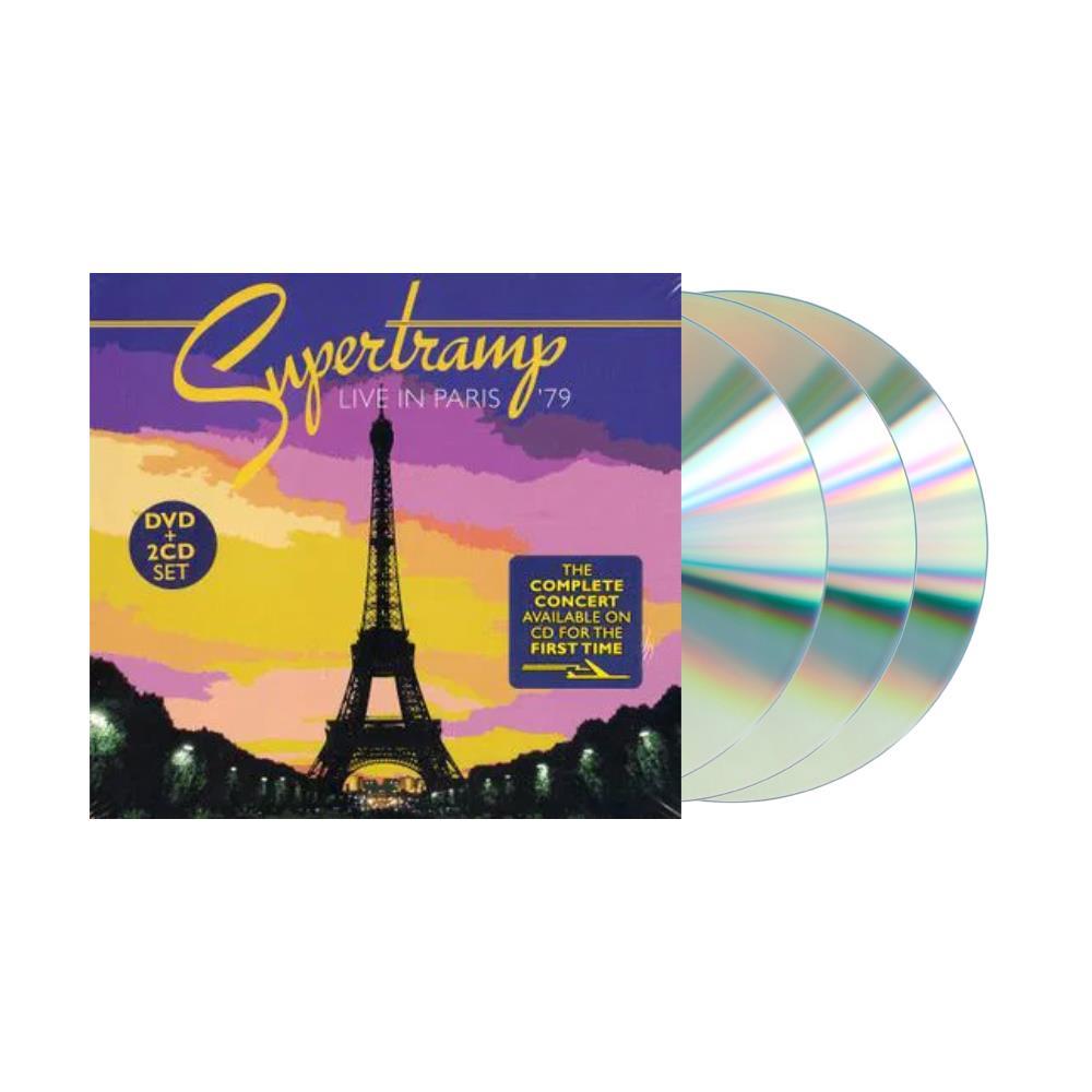 CD Supertramp - Live In Paris '79 (CD/DVD) - Importado em Oferta na Shopee