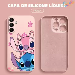 Capinha Para Samsung Galaxy A15 4G 5G Capa de Celular de Silicone Preta Estilo Minimalista YT0428
