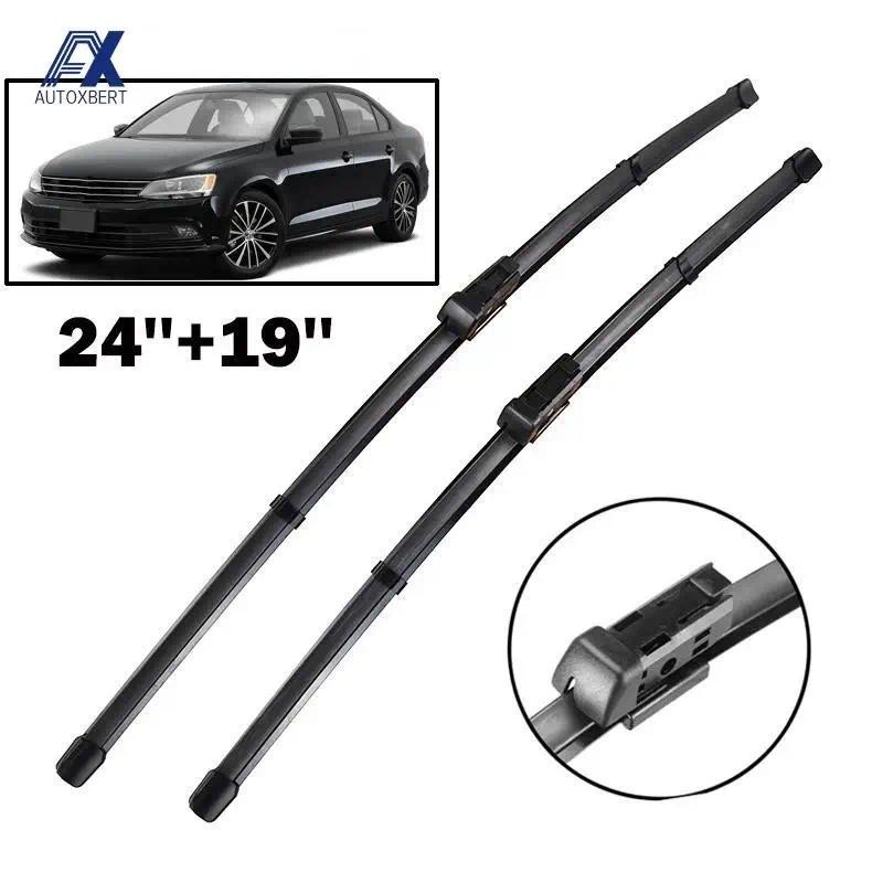 2 Pçs/set Lâminas De Limpador De Pára-Brisas Para VW Jetta 6 A6 MK6 2012 2013 2014 2015 2016 2017 2018 Janela Frontal
