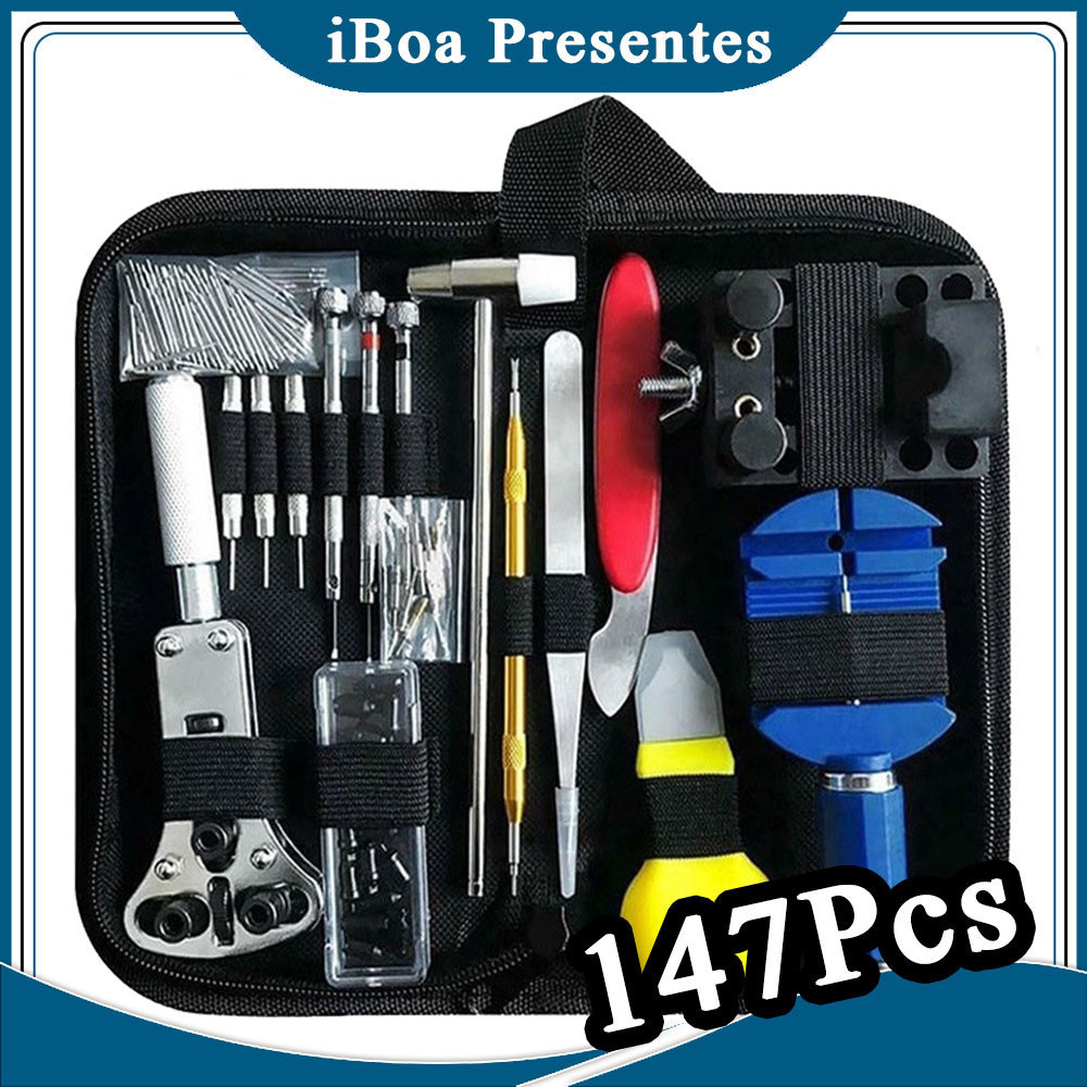 Kit De Ferramentas Relojoeiro Conserto De Relógio Manutenção estojo de Ferramentas kit de conserto para Relógio em Oferta na Shopee