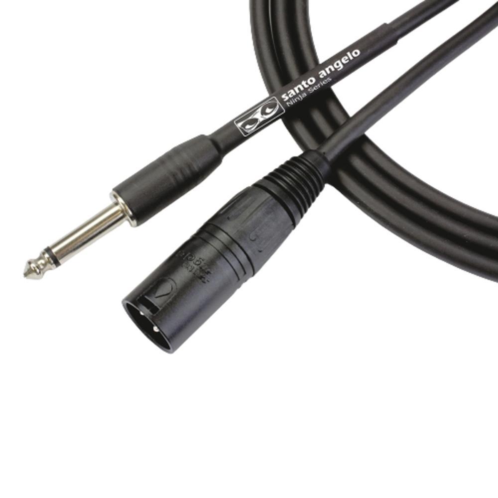CABO SANTO ANGELO P10/ XLR MACHO NINJA 9 METROS