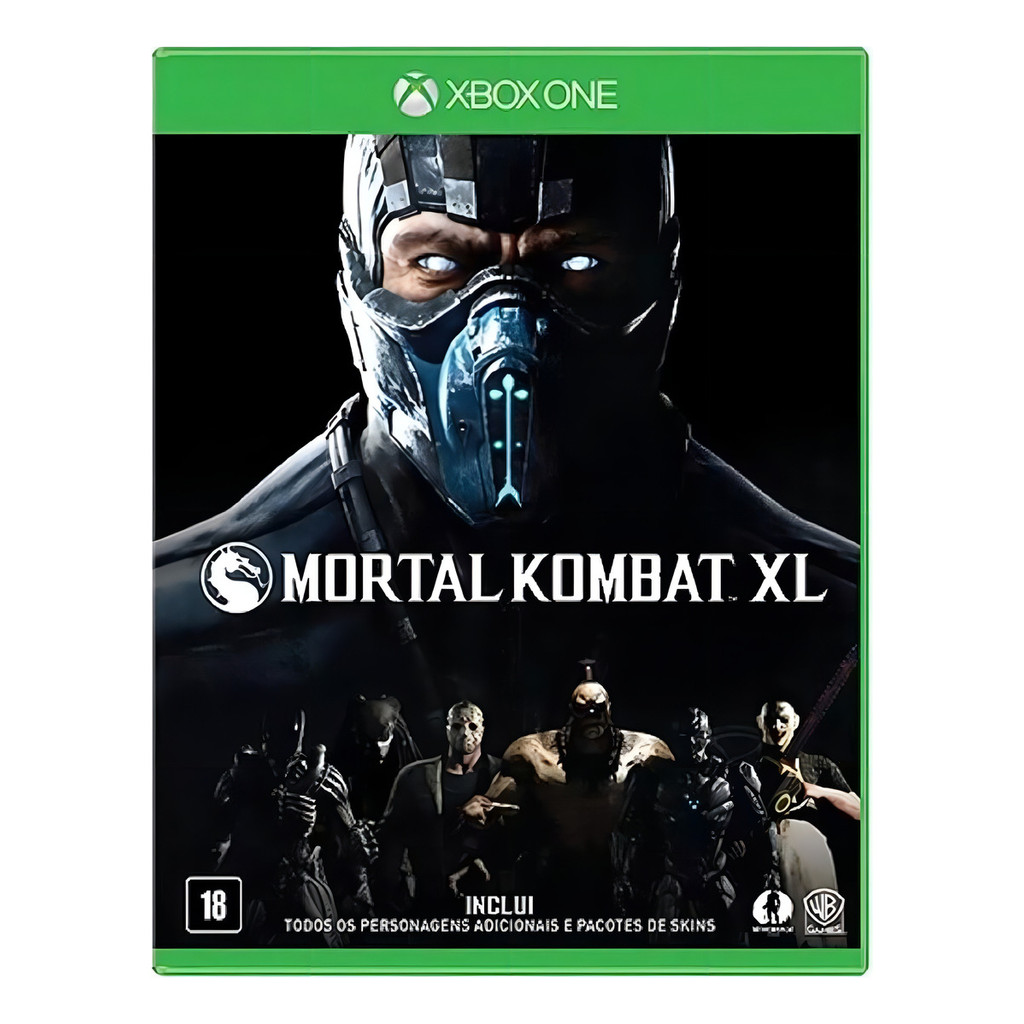 Mortal Kombat XL para Xbox One Formato Físico WB Games Luta Brasil - usado
