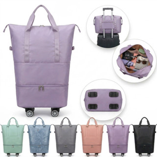 Bolsa De Viagem Grande Expansível Com Rodinhas Impermeável em Oferta na Shopee