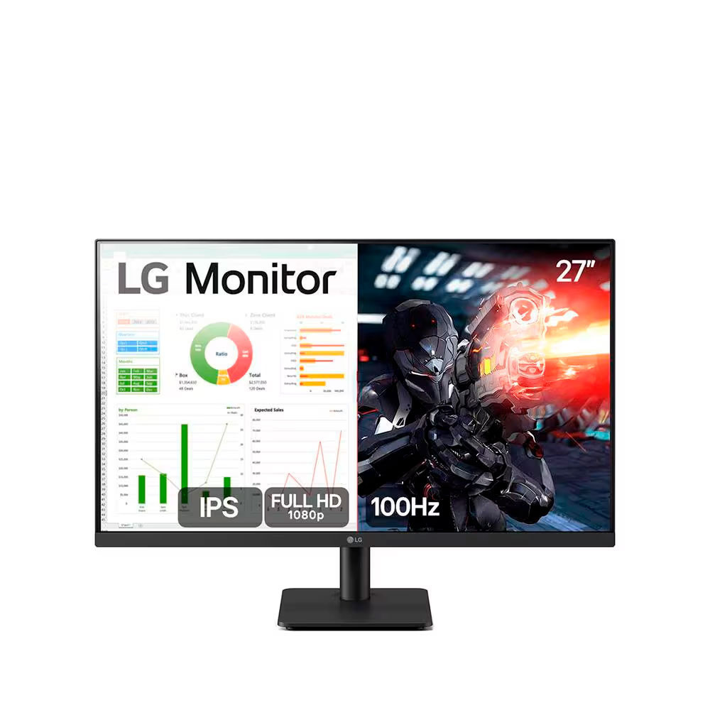 Monitor Gamer 27 Polegadas LG 27MS500-B com Tela IPS, Full HD, 100Hz, HDMI e Dynamic Action Sync em Oferta na Shopee