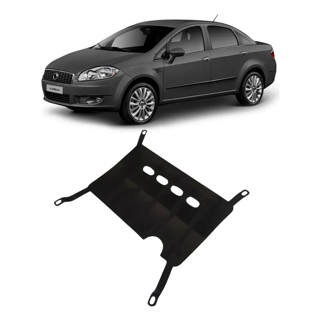 Protetor Carter Fiat Linea Alta Resistencia Aco Slim