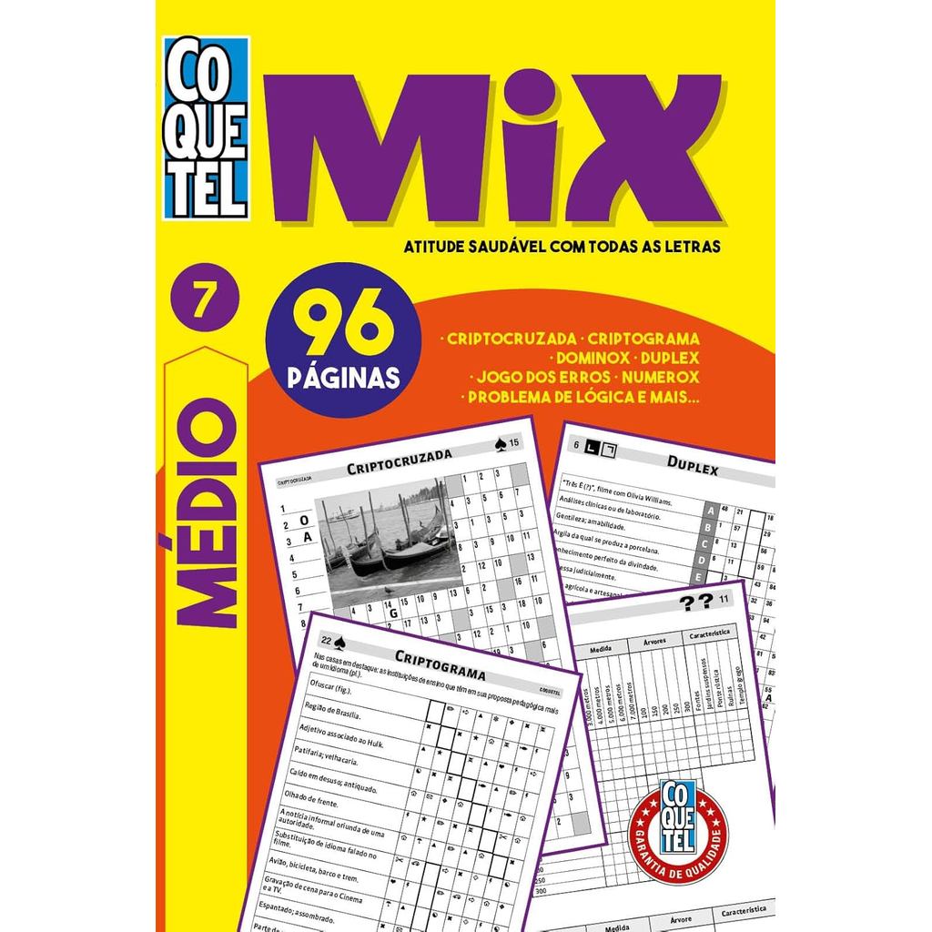 Livro Coquetel Mix 7 | Nível Médio