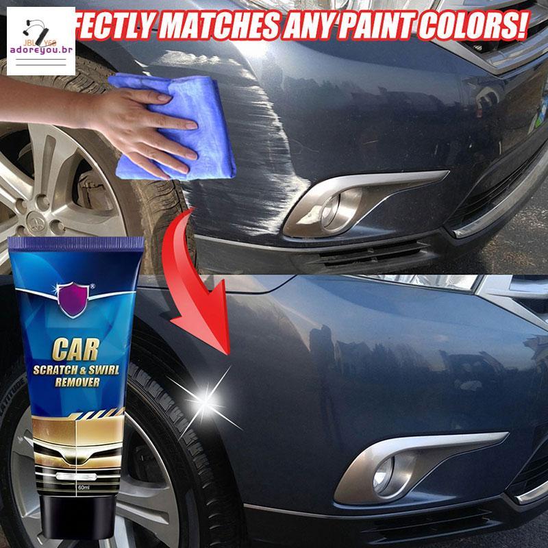 Creme Para Reparo De Arranhões De Carro-Cera De Polimento Removedora De Redemoinho Detalhamento Automático