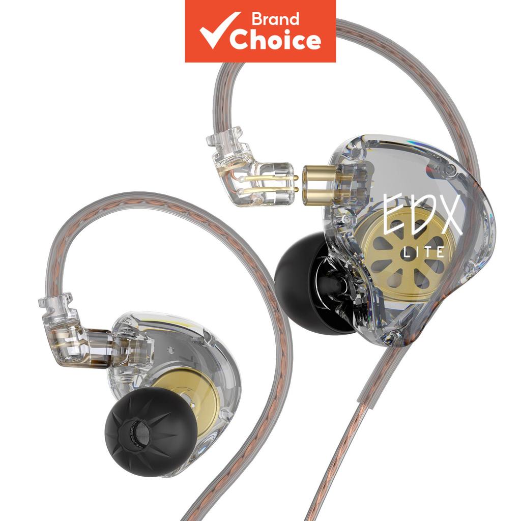 Fones de Ouvido Kz Edx Lite, Fones de Ouvido Intra-Auriculares Fio, Iem, Fones de Ouvido Sem Fio Tws, Fones de