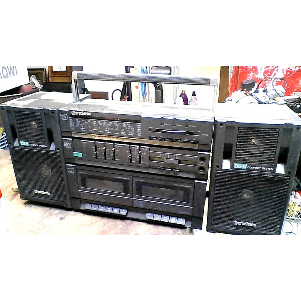 Gradiente Cs-5 Rádio Antigo Vintage Colecionador