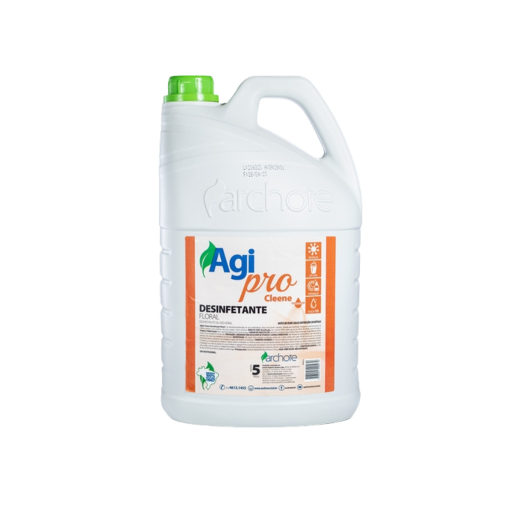 Desinfetante Clenee Floral 5L Agipro