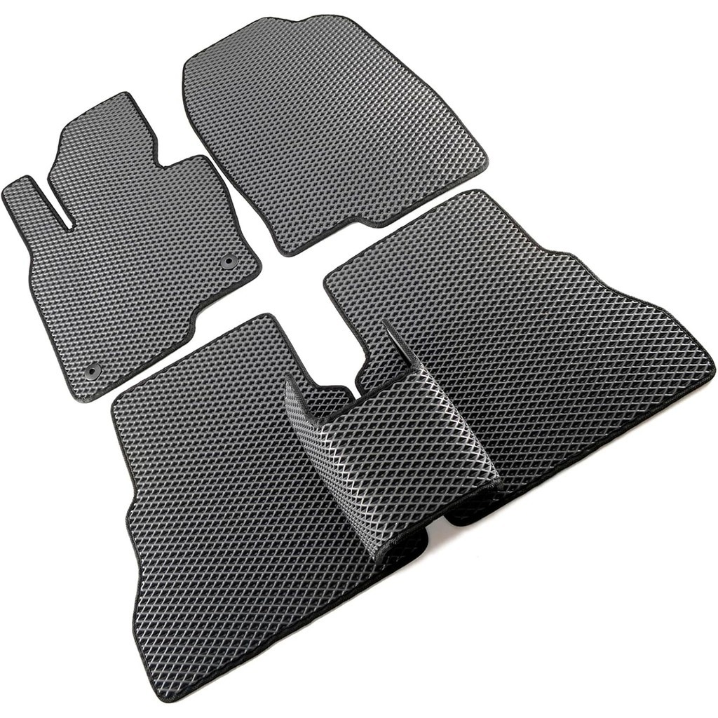 Borracha Totalmente Sob Medida Para Ford F-150 SuperCab (Console Central Sem Fluxo) 20152022 Ajuste Personalizado Todos 