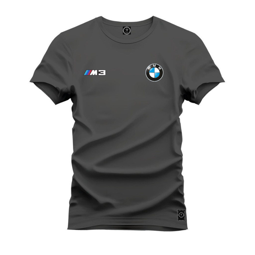 Camiseta Masculina Camisa 100% Algodão BMW Carro Esportivo Confortavel Envio Imediato em Oferta na Shopee