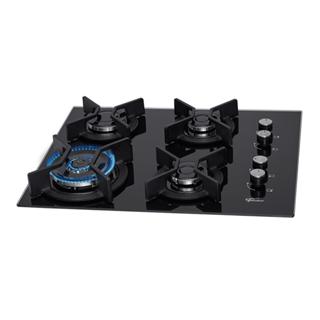 Cooktop 4 Bocas Fischer Infinity - Preto em Oferta na Shopee
