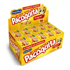 Paçoquita Quadrada Embalada Caixa de 1kg com 50un