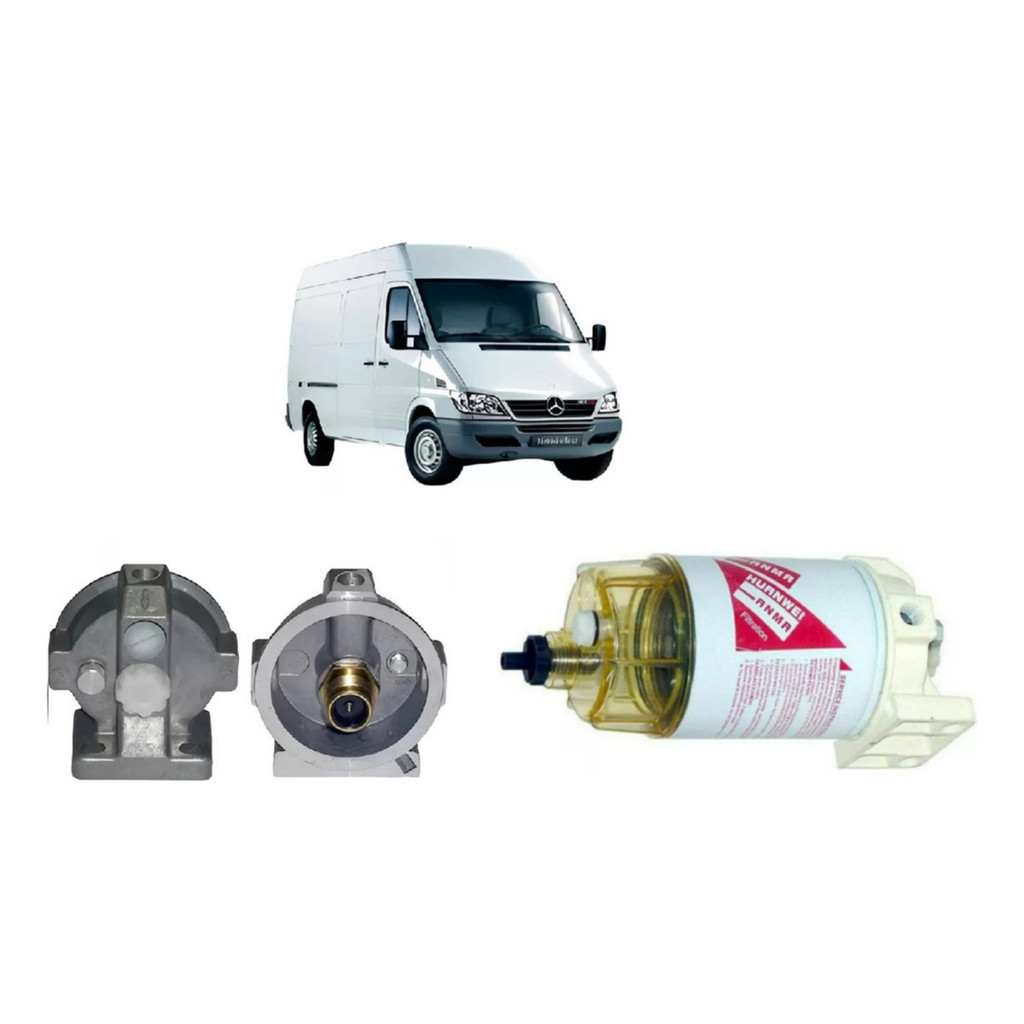 Kit Cabecote + Filtro Combustivel Sprinter Cdi 313