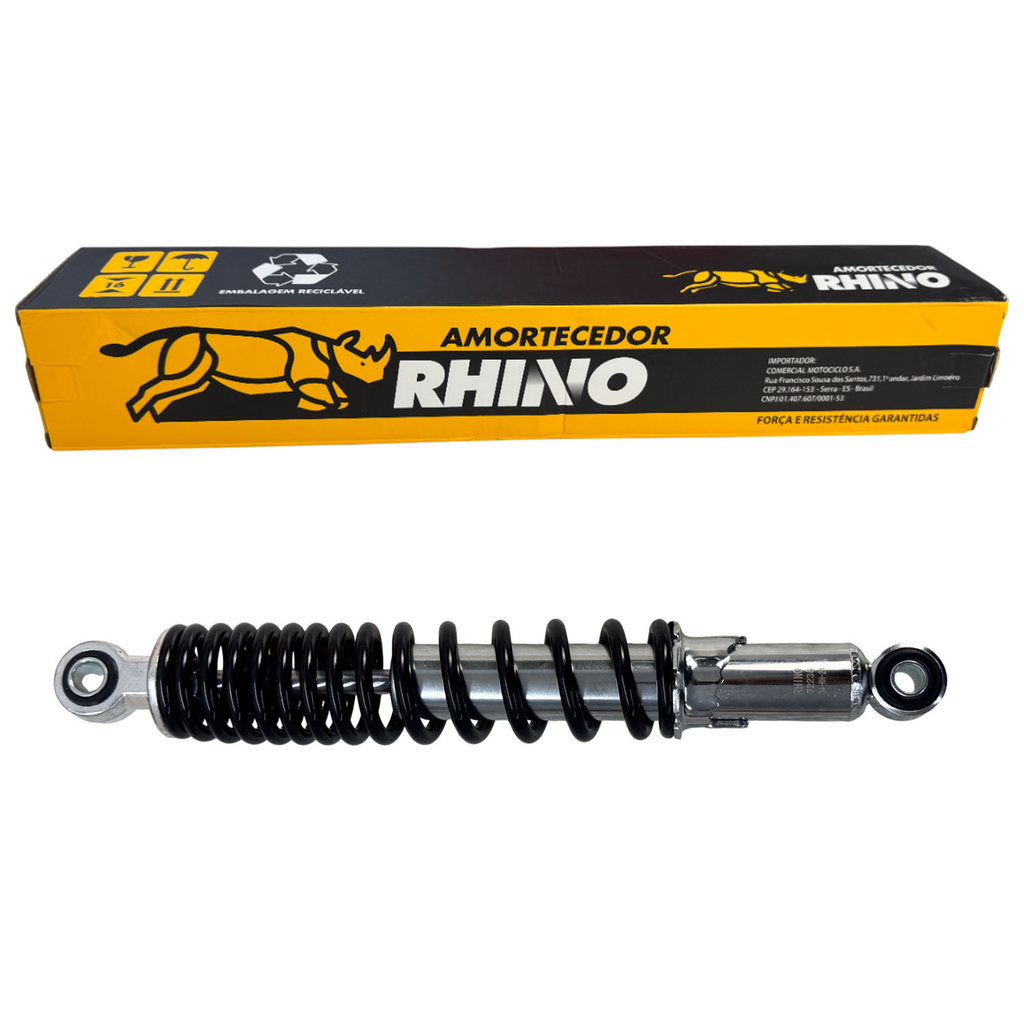 Amortecedor Traseiro Rhino Cbx Strada 200 1993 A 2003 Cbx Aero 150 1988 A 1993 Gf 125 Speed 1997 A 2005