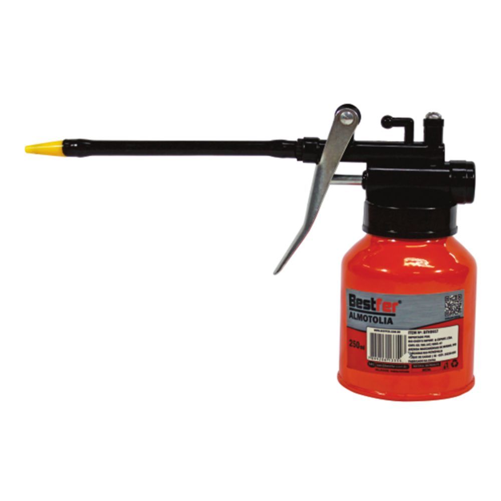 Almotolia Profissional 250ml Com Bico Aplicador Flexível em Oferta na Shopee