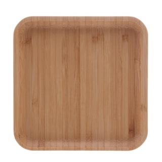 Bandeja Lyor Hire de Bambu 17cm x 17cm x 1,5cm em Oferta na Shopee