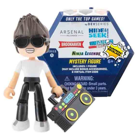 Hide and Seek Mini Boneco Jake + Acessório DevSeries - Sunny 3934
