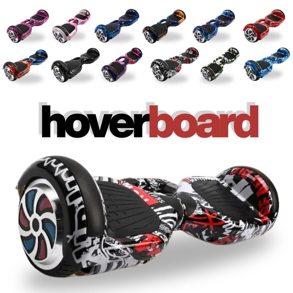 Hoverboard Elétrico 6.5 com LED Bluetooth Bateria 36V para Uso Infantil