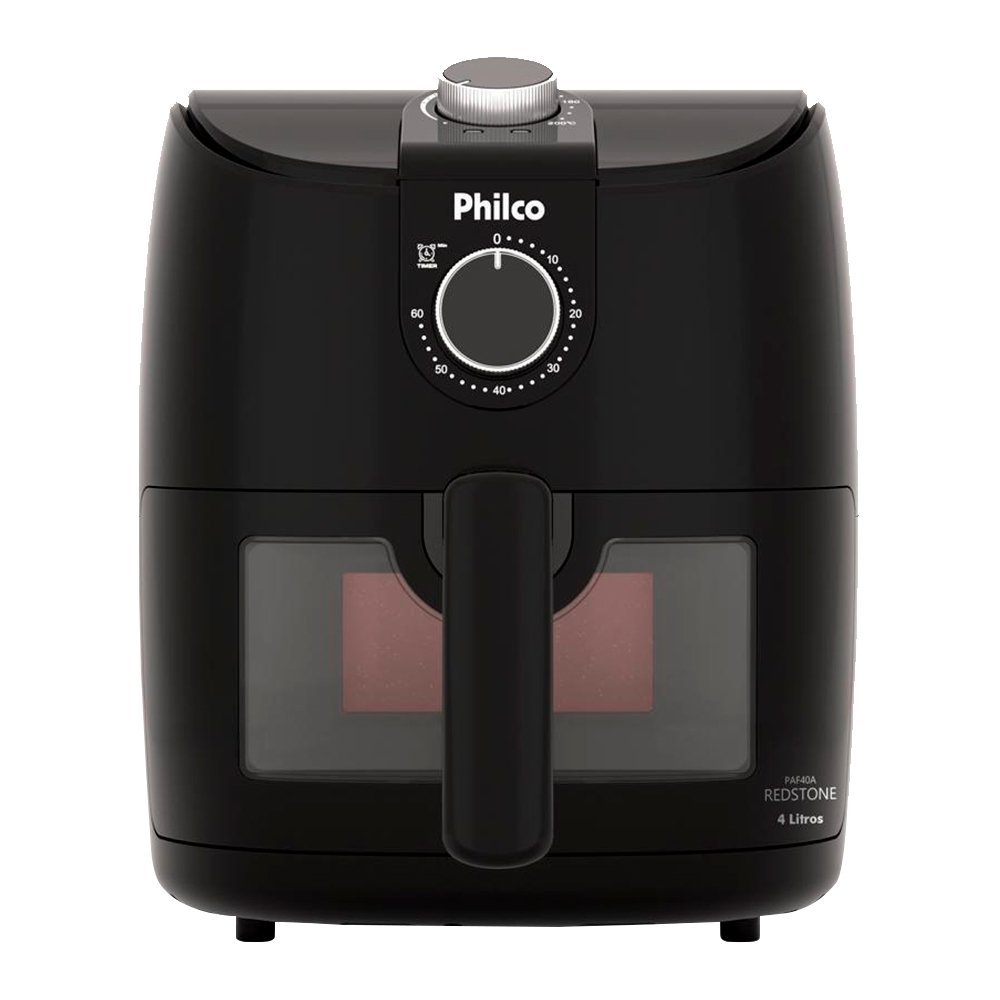 Fritadeira Air Fryer Philco PAF40A - 1500W Redstone 4 Litros, Preto