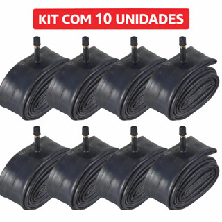 Kit C/ 10 Câmara Ar Pneu 18 Moto Cg Titan Fan 125 150 160 em Oferta na Shopee