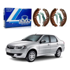 Sapata De Freio Syl Fiat Siena 1.0 1.4 1.6 2008 A 2012