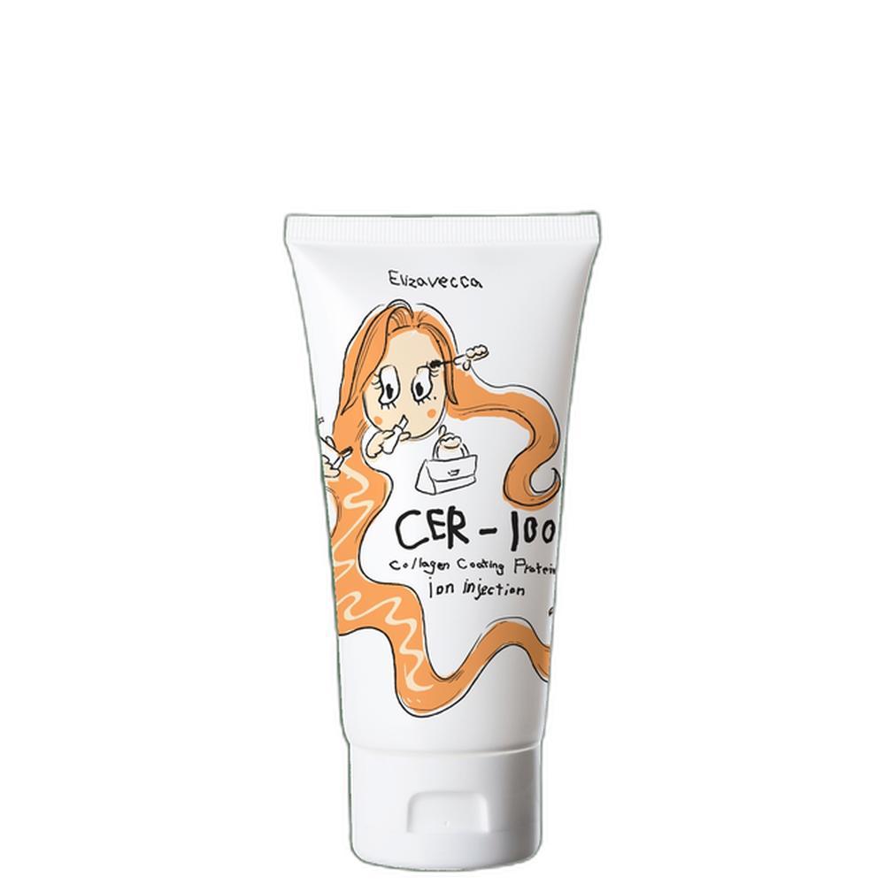 Elizavecca CER-100 Proteína Ionizada e Colágeno - Máscara Capilar Sem Enxágue 50ml