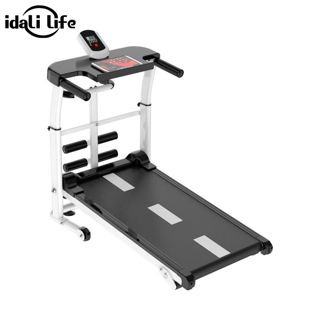 Esteira Mecânica de Caminhada com Display Suporta até 120kg Dobrável IDALI LIFE em Oferta na Shopee