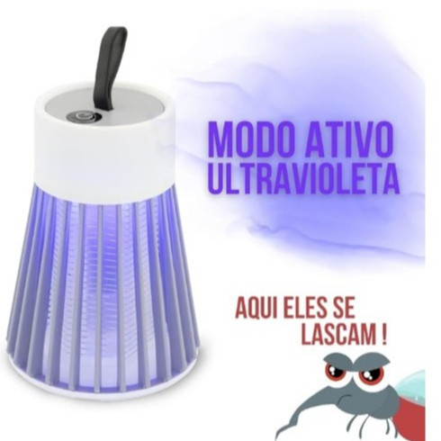 Lâmpada Elétrica Mata-Mosquitos Com Luz UV Usb Armadilha Para Insetos em Oferta na Shopee