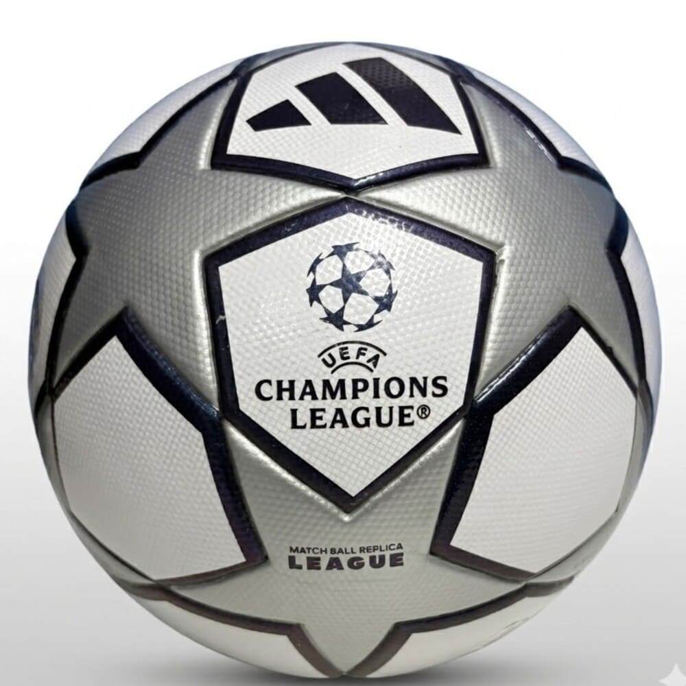 Bola Adidas Campo Champions League 25 Anos Branca/Prata