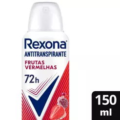 Antitranspirante Aerossol Rexona Frutas Vermelhas 150ml