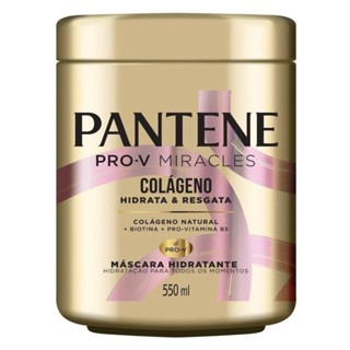 MÁSCARA PANTENE HIDRATA E RESGATA COLÁGENO 550ML em Oferta na Shopee