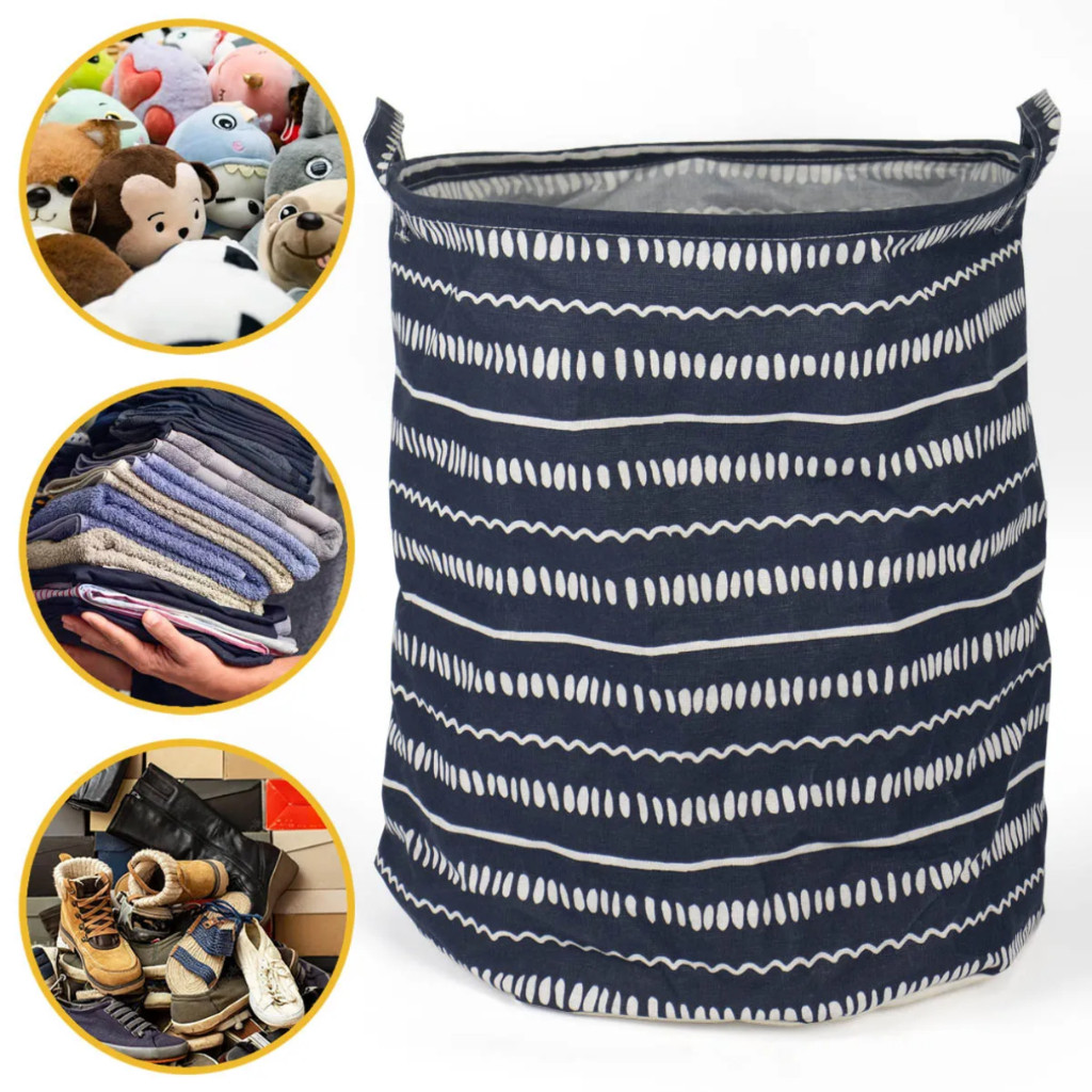 CESTO ORGANIZADOR MULTIUSO IMPERMEÁVEL DECORAÇÃO CASA LAVANDERIA BRINQUEDOS QUARTO ROUPAS ACESSÓRIOS SAPATOS