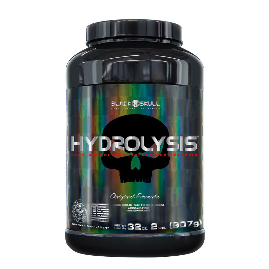 Hydrolysis (Whey Protein Isolado Hidrolisado) - 907g - Black Skull