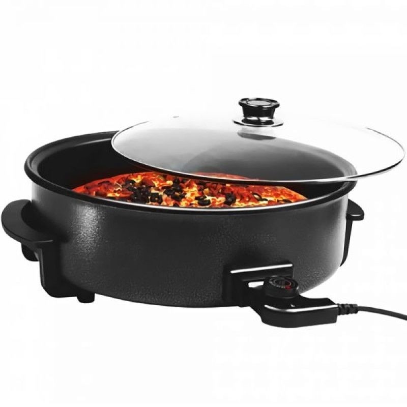 Panela Elétrica 12L 1800W | Antiaderente | 5 Níveis de Temperatura | 42 cm | 220V
