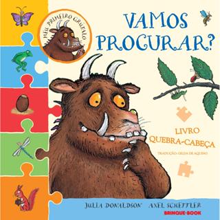Livro Quebra-cabeça Meu Primeiro Grúfalo: Vamos Procurar? - Ed Brinque-Book em Oferta na Shopee