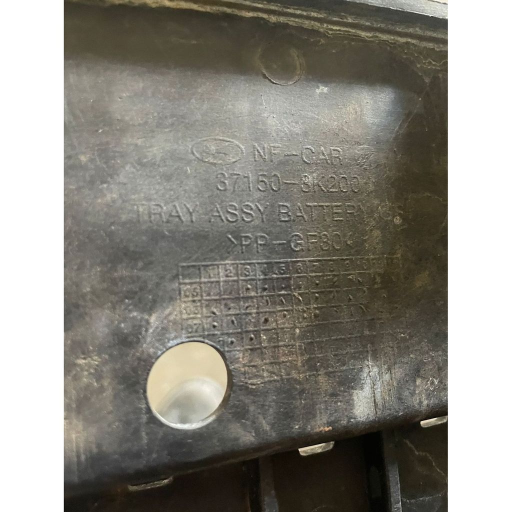 Suporte Base Bateria Compatível Hyundai Azera V6 2012