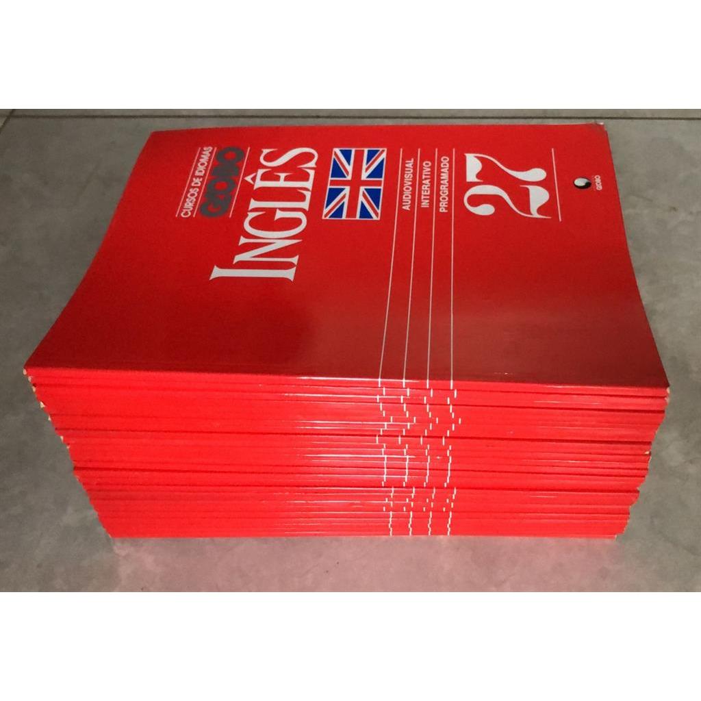 Curso de idiomas globo inglês 27 volumes autor Globo