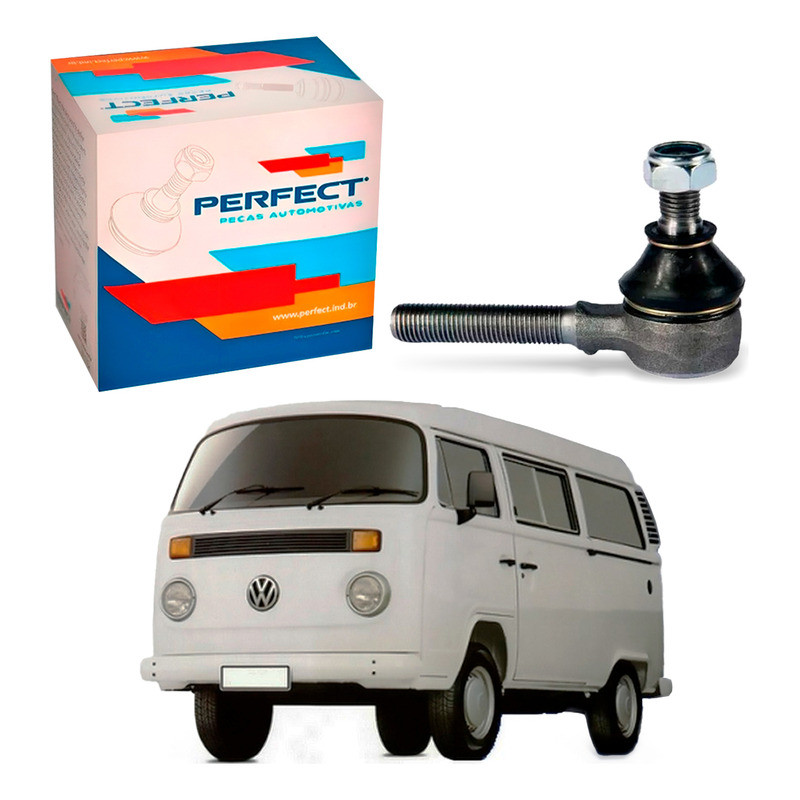 Terminal Direção Direito Kombi 1.6 1997 A 2005