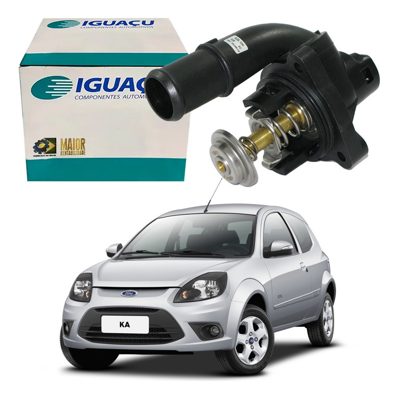 Valvula Termostatica Iguacu Ford Ka 1.0 8v Flex 2012 A 2013